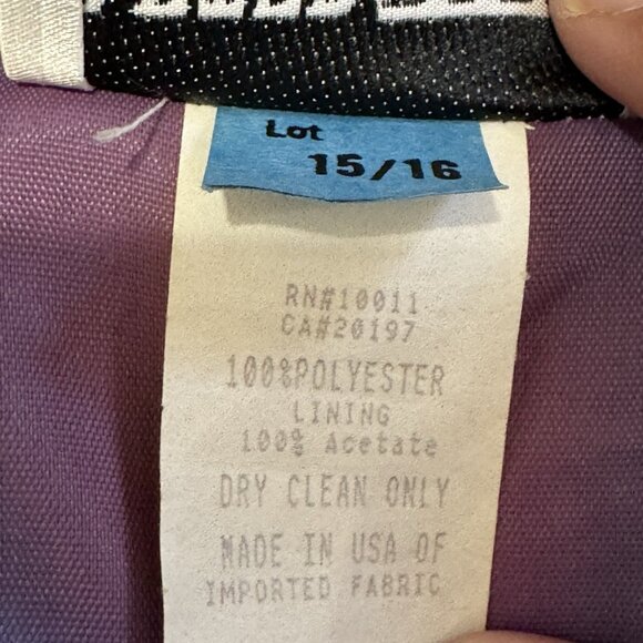 Vintage 80s After Dark Dress XL Long Sleeve Chiffon Drape Ruched Sequin Blue - Picture 6 of 7